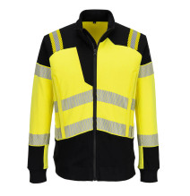 PW3 Modaflame Knit Hi-Vis FR mikina s úplným zipsom