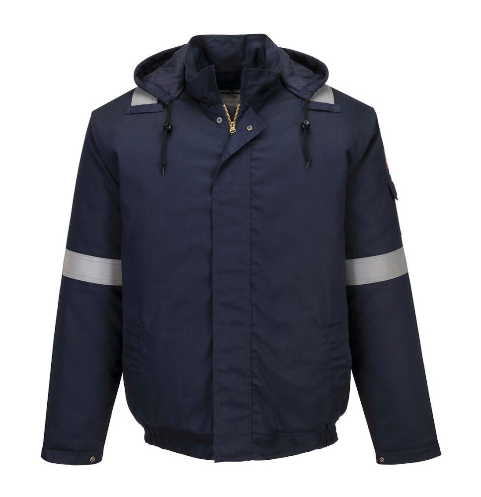 Zateplená pracovná bunda Bomber Bizflame Work+ FR