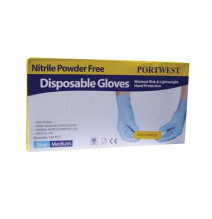 Rukavice jednorazové nitrilové nepúdrované A925