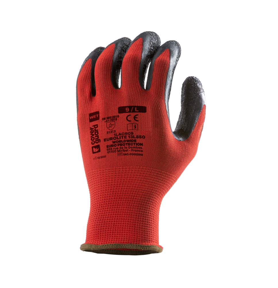 oopp, svetoopp, vlhké prostredie, úchop, pracovné rukavice, ochrana rúk, odolné, Coverguard, Bojnice, Prievidza