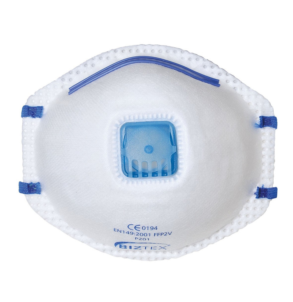 FFP2 prachový respirátor s výdychovým ventilom P201