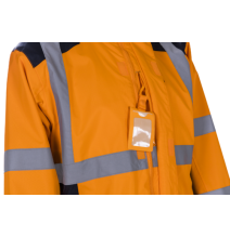 oopp, svetoopp, bunda, do dažďa, pracovná, nepremokavá, reflex, Hi-Vis, Coverguard, Bojnice, Prievidza, kombinovateľná