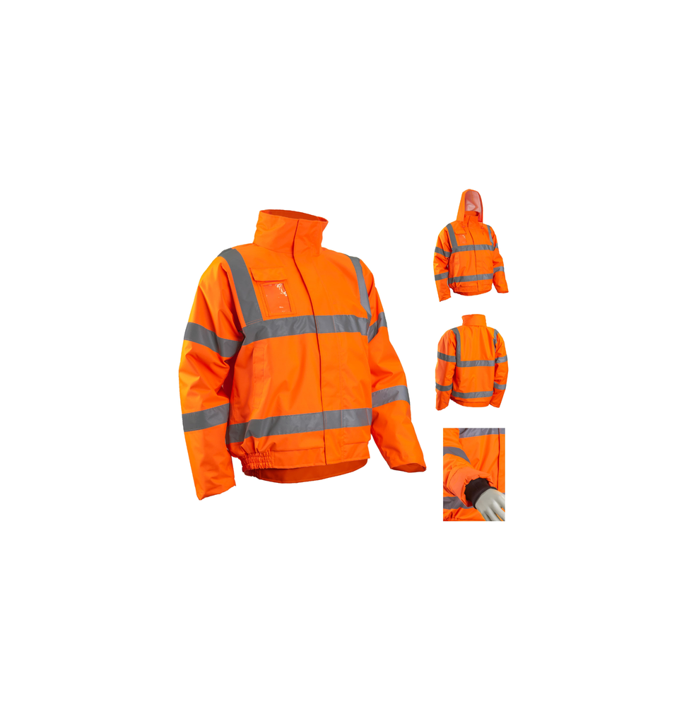 oopp, svetoopp, bunda, pracovná, reflex, Hi-Vis, Coverguard, Prievidza, Bojnice, zimná, nepremokavá