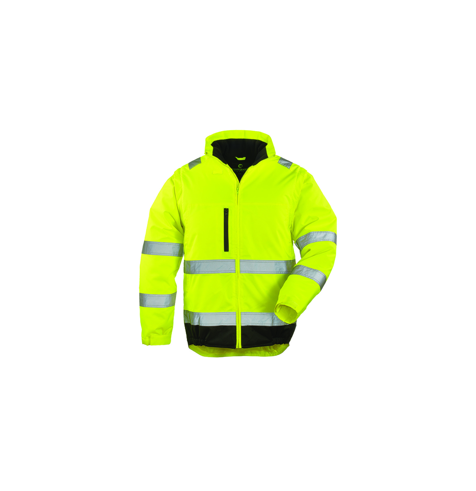 oopp, svetoopp, bunda, pracovná, reflex, Hi-Vis, s kapucňou, Coverguard, Bojnice, Prievidza, zateplená