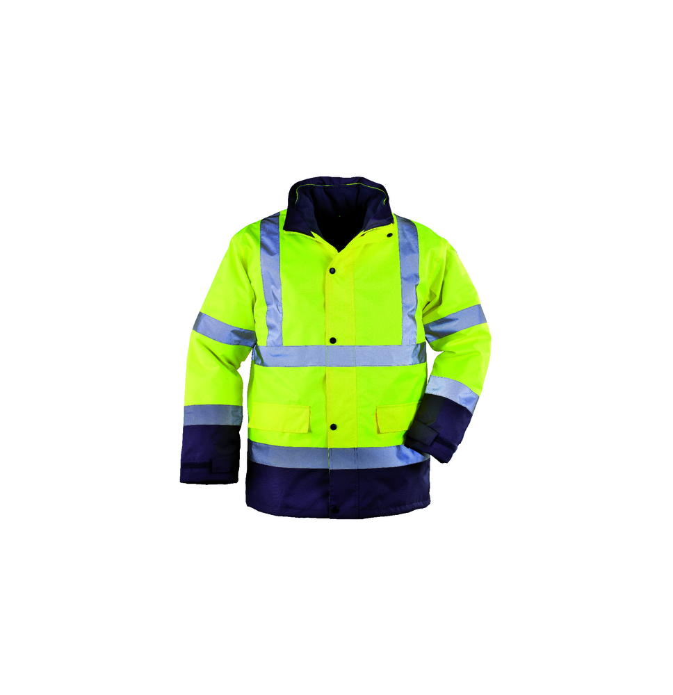 oopp, svetoopp, bunda, pracovná, zimná, zateplená, vrstvená, nepremokavá, Hi-Vis, reflex, Coverguard, Prievidza, Bojnice, zimná