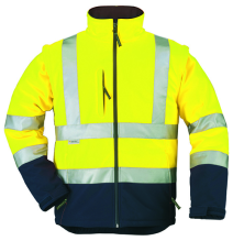 oopp, svetoop, bunda, reflex, Hi-Vis, pracovná, zimná, Coverguard, Prievidza, Bojnice, 2 v 1