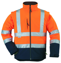 oopp, svetoopp, bunda, softshell, pracovná, reflex HI-Vis, Coverguard, 2 v 1, vodeodolná, priedušná, Prievidza, Bojnice