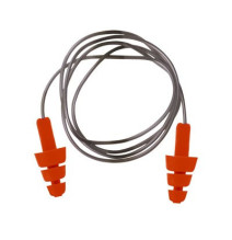 Ušné zátky TPE so šnúrkou na viacero použití EP03